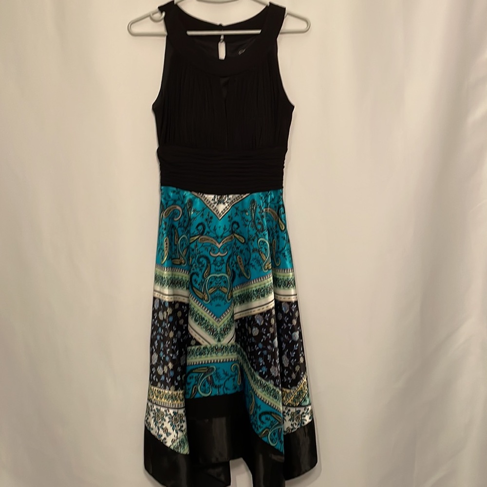 Signature by Sangria Dress Paisley Print Size S